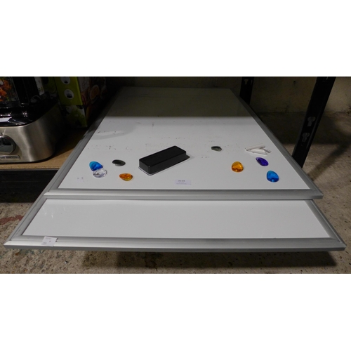 3154 - 2X Magnetic Dry Erase Communication Board  (255-93)   * This lot is subject to vat