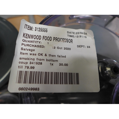 3207 - Kenwood Multipro Food Processor, original RRP £99.99 + VAT  (255-47)   * This lot is subject to vat