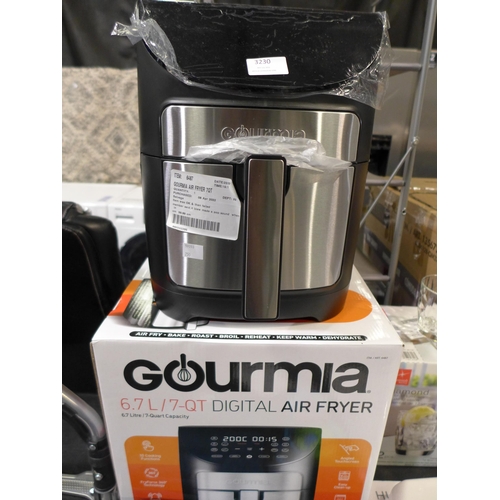 3230 - Gourmia Air Fryer (7QT)  (255-155)  * This lot is subject to vat