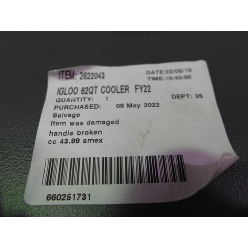 3248 - Igloo 62QT Wheeled Cooler (255-152)   * This lot is subject to vat