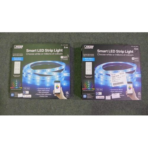 3249 - Two Feit Smart LED Strip Lights (SKU:TAPE16/RGBW/EU) (255-133,134)   * This lot is subject to vat