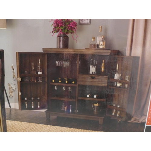 3301 - Tresanti Franklin Bar Cabinet, original RRP £419.99 + VAT  (255-88)   * This lot is subject to vat