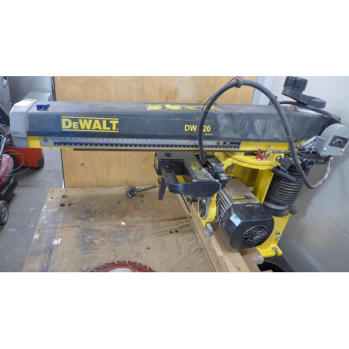 manipulere Janice bande Dewalt DW720 radial arm saw - W