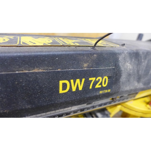 2084 - Dewalt DW720 radial arm saw - W