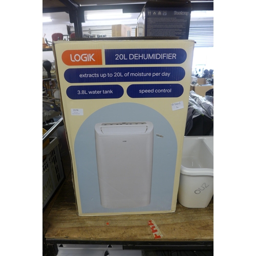 2174 - Boxed Logic 20ltr dehumidifier (20lt/day)