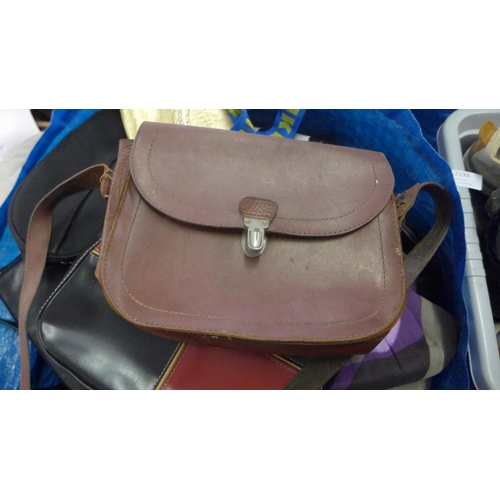 2192 - 60 Bags and handbags, some leather