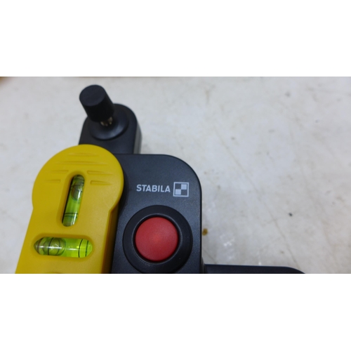 2260 - Stabilla laser level receiver - signkiller unit in case - W