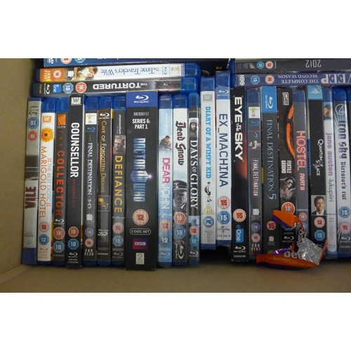 2268 - Approx. 75 Blu-ray films; movies, mini series & documentaries