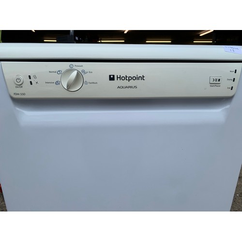 2240 - Hotpoint Aquarius FDM550 dishwasher - failed electrical safety test due to earth continuity - sold a... 