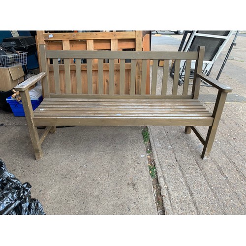 2329 - Hardwood garden bench