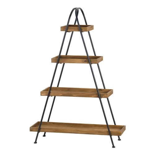 1387 - A Loft collection industrial inspired display shelf  H138cms x W95cms (1926460)   *