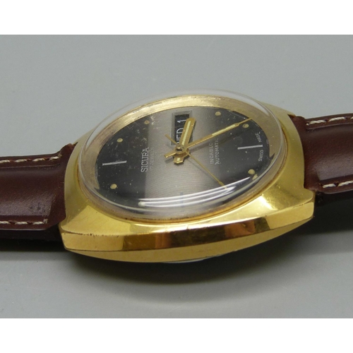 1058 - A 1960's/70's Sicura automatic wristwatch