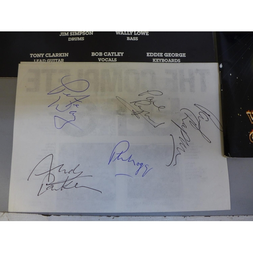 667 - Rock music signed programmes; The Darkness, UFO and Magnum (3)