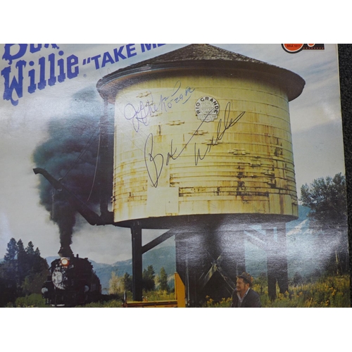 742 - Autographed LP's including Jimmy Dean, Jack Scott, Joan Baez, Gene Pitney, etc.