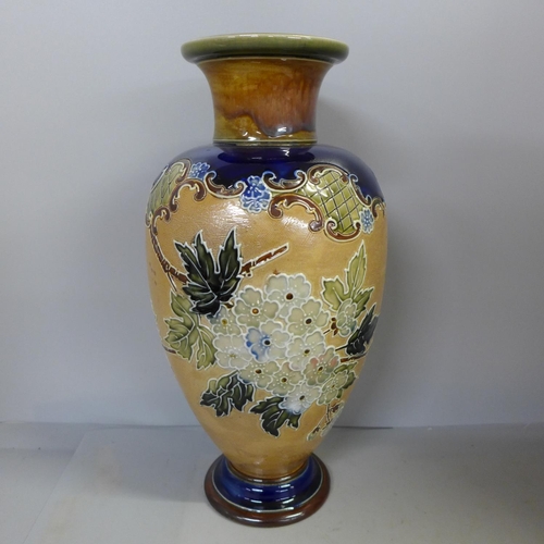 790 - A large Royal Doulton vase, 34cm