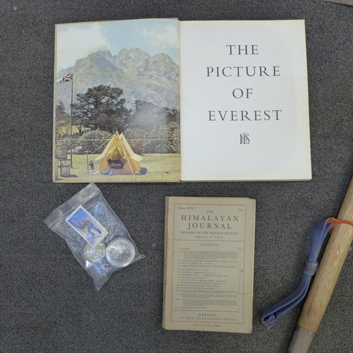 799 - A Himalayan Journal (1954), first report of the Everest ascent, a Pictorial Guide of Everest (1954),... 