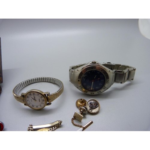 871 - Cufflinks, watches, etc.