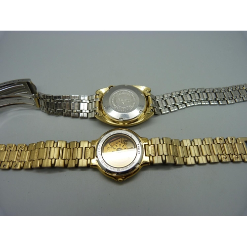 983 - Two Seiko wristwatches