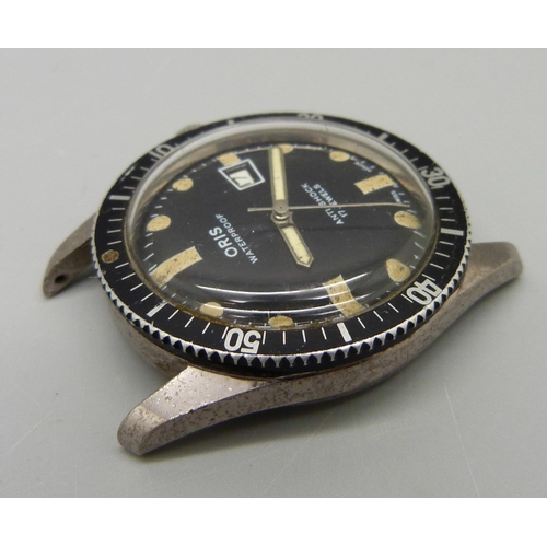 984 - A gentleman's Oris waterproof diver's wristwatch