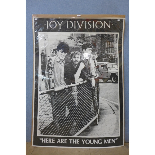 305 - A large Joy Division poster