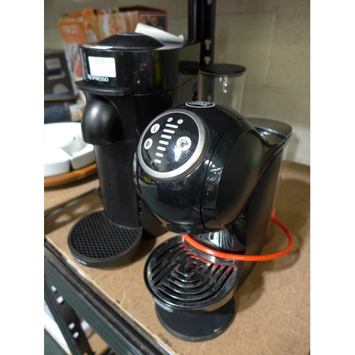 3271 - Delonghi Genio S Dolce Coffee Machine (model no.:- EDG315.B) and Magimix Vertuo Plus Le Black Coffee... 