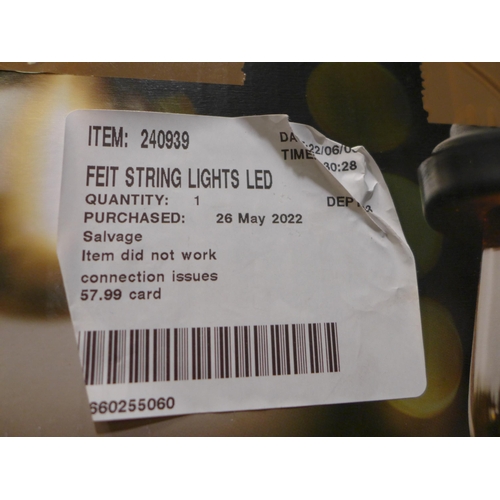 3285 - Feit LED String Lights (48ft), (258-131)   * This lot is subject to vat