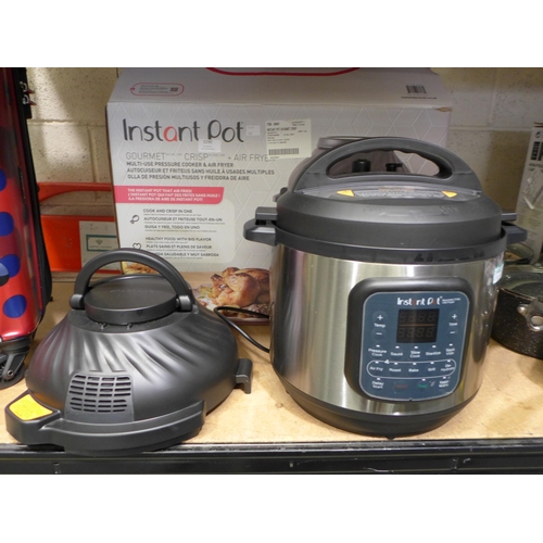 3290 - Instant Pot Gourmet Crisp with airfryer function , Original RRP £129.99 + vat  , (258-427)   * This ... 