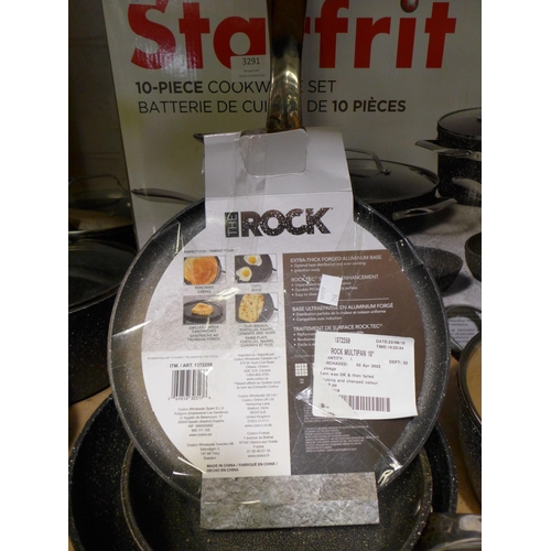 3291 - The Rock Cookware Set, original RRP £106.99 + VAT and The Rock 25cm Multipan, , (258-142,163)   * Th... 