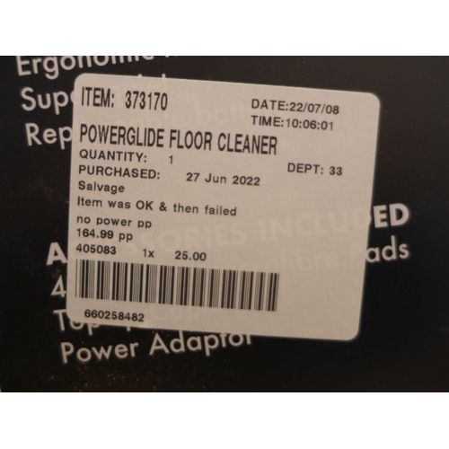 3334 - Powerglide Floor Cleaner , Original RRP £164.99 + vat   , (258-428)   * This lot is subject to vat