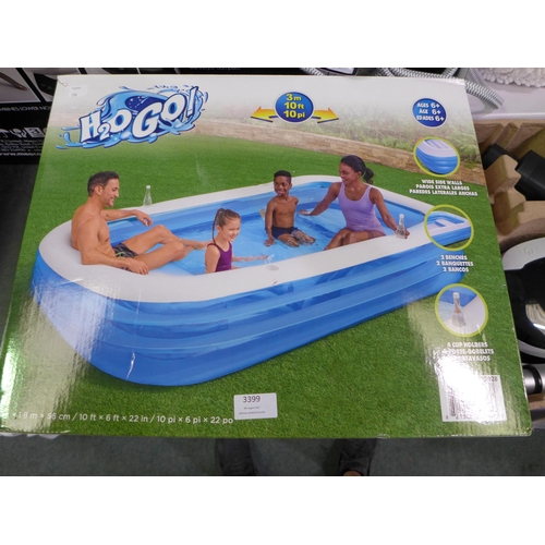 3399 - H20Go! 10Ft Family Pool  , (258-342)   * This lot is subject to vat