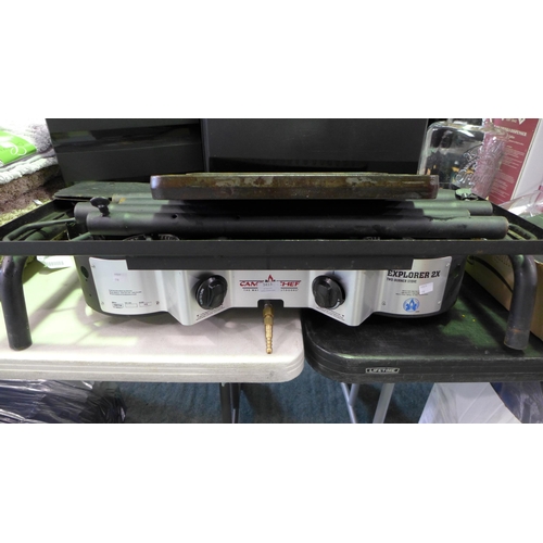 3413 - Camp Chef Camp Stove With Griddle, original RRP £139.99 + VAT  , (258-281)   * This lot is subject t... 