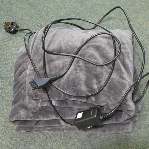 3458 - Brookstone Heated Throw (50cm x 60cm), (258-84)   * This lot is subject to vat