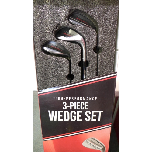 3117 - Kirkland Signature 3-Piece Golf Wedge Set, original RRP £119.99 + VAT, (258-268)   * This lot is sub... 