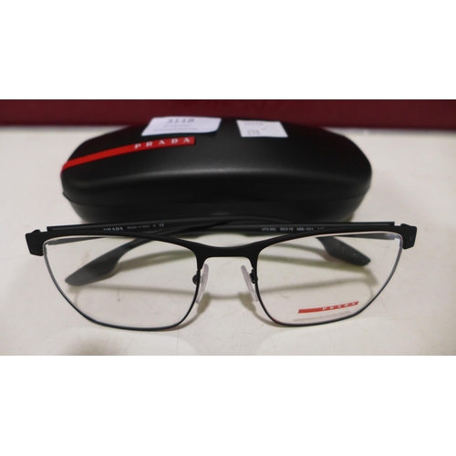 3118 - Prada Black Glasses (Ps 50Lv 489101) , Original RRP £125.84 + vat     , (258-389)   * This lot is su... 