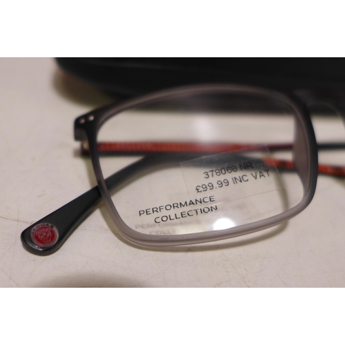 3126 - Jaguar Grey plastic framed glasses (36822 6500) (55X17) , (258-399)   * This lot is subject to vat