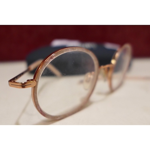 3127 - Joop Rose Gold Metal Glasses (83258-4592) and LK Bennett Black Plastic Glasses (LKB001) , (258-102,1... 