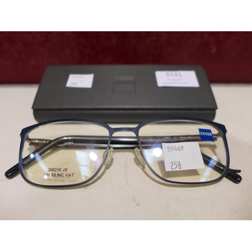 3131 - Zeiss Navy Metal Glasses (ZS22400 410), (258-111)   * This lot is subject to vat