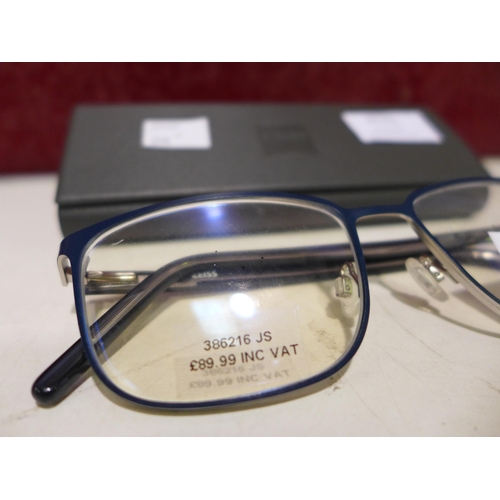 3131 - Zeiss Navy Metal Glasses (ZS22400 410), (258-111)   * This lot is subject to vat