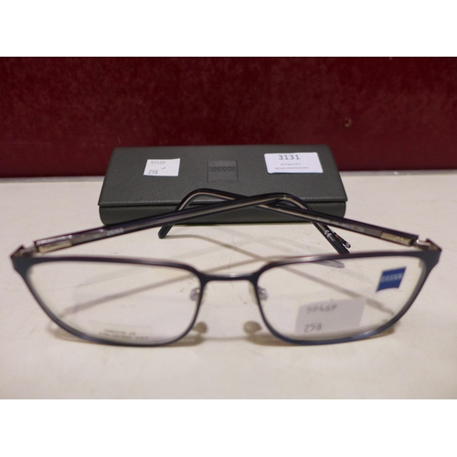 3131 - Zeiss Navy Metal Glasses (ZS22400 410), (258-111)   * This lot is subject to vat