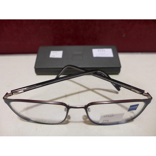 3131 - Zeiss Navy Metal Glasses (ZS22400 410), (258-111)   * This lot is subject to vat