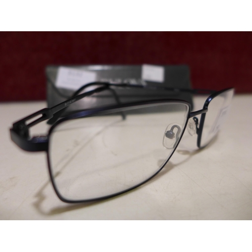 3132 - Bulova Twist Sala Titanium Navy Metal Glasses, (258-258)   * This lot is subject to vat