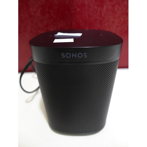 3133 - Sonos One SL Wireless Black Speaker, Original RRP £136.99 + vat, (258-422)   * This lot is subject t... 