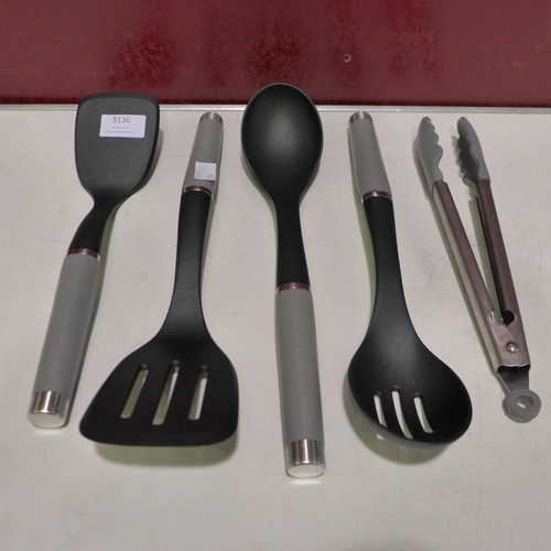 3136 - Kitchen Aid Kitchen Tool Set, (258-165)   * This lot is subject to vat