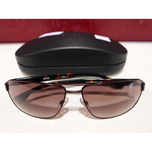 3141 - Hugo Boss Brown Metal Sunglasses (Boss 1035/S 4IN HA), (258-291)   * This lot is subject to vat