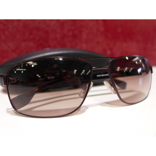 3141 - Hugo Boss Brown Metal Sunglasses (Boss 1035/S 4IN HA), (258-291)   * This lot is subject to vat