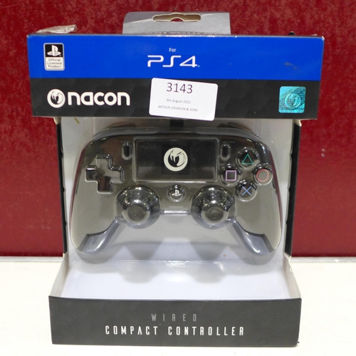 3143 - Nacon wired illuminated compact controller for PS4