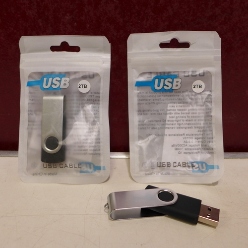 3179 - Two 2TB USB sticks