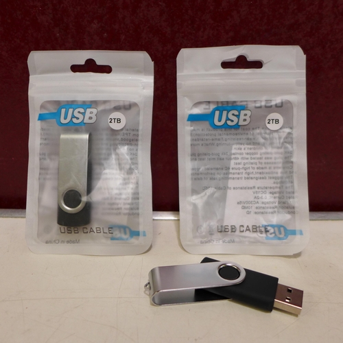 3180 - Two 2TB USB sticks