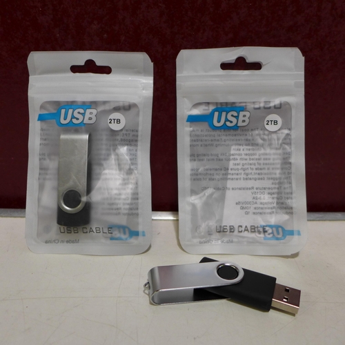 3191 - Two 2TB USB sticks