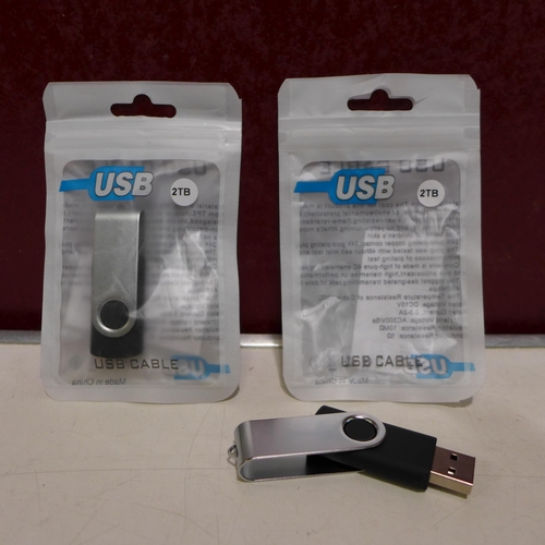 3193 - Two 2TB USB sticks